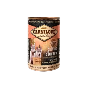 Carnilove Salmon & Turkey for Puppies 400g wet food