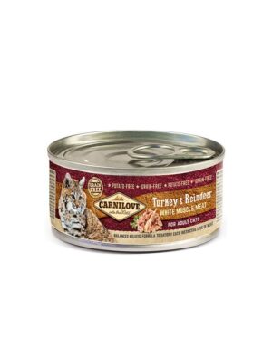 Carnilove Turkey & Reindeer for adult cats 100g