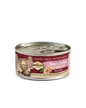 Carnilove Turkey & Salmon for kittens 100g
