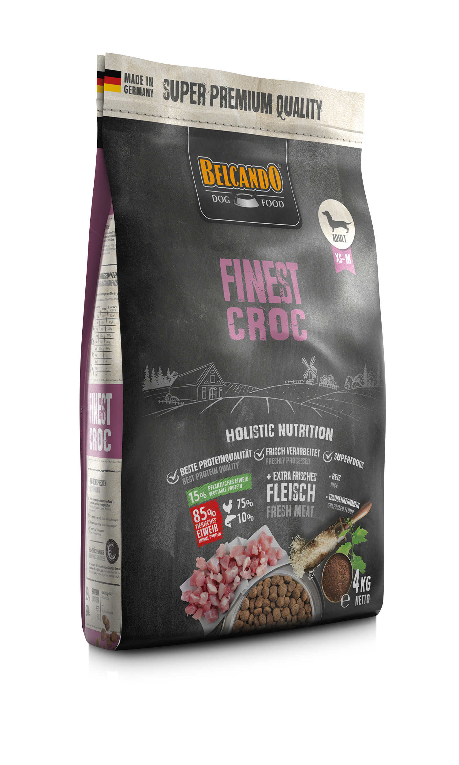 BELCANDO Finest Croc Small Breed dry dog food