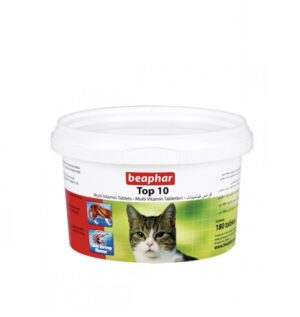 beaphar top 10 cat 180tab