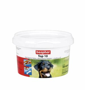 beaphar top 10 dog 180tab