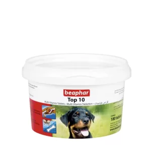 beaphar top 10 dog 180tab