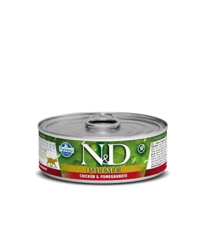 Farmina N&D Cat Prime Chicken & Pomegranate Cat Wet Food 80g