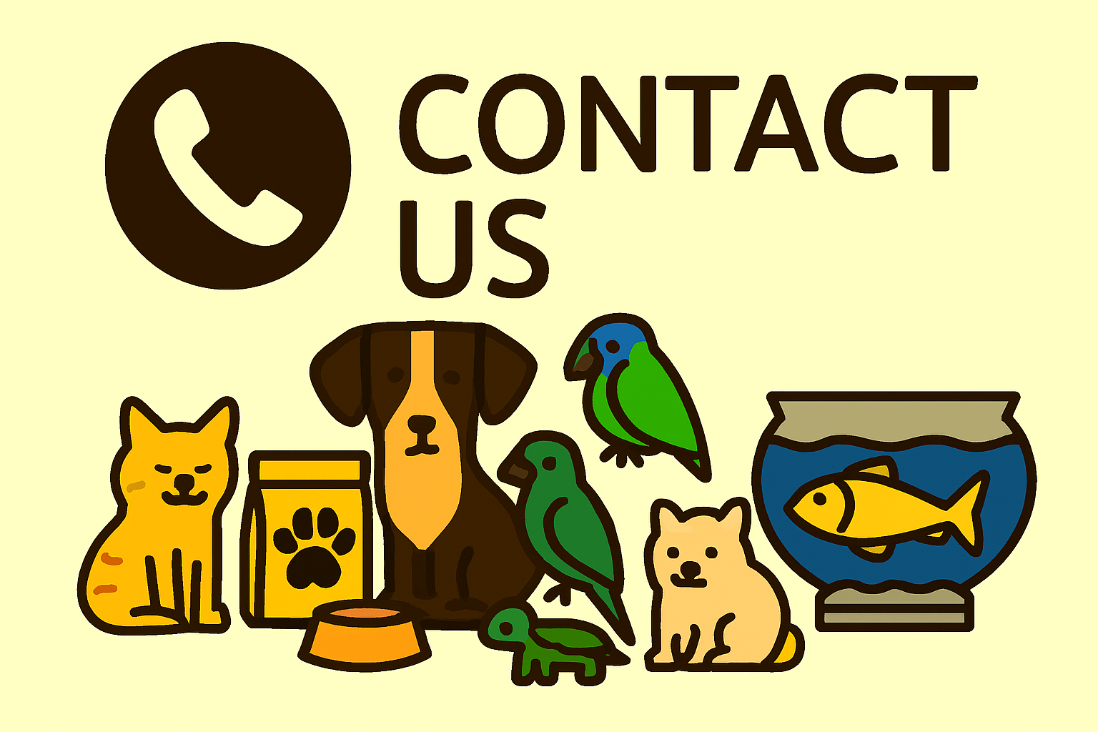 Contact us Zooandpet Pet Shop in Sharjah, UAE Pet food and supplies