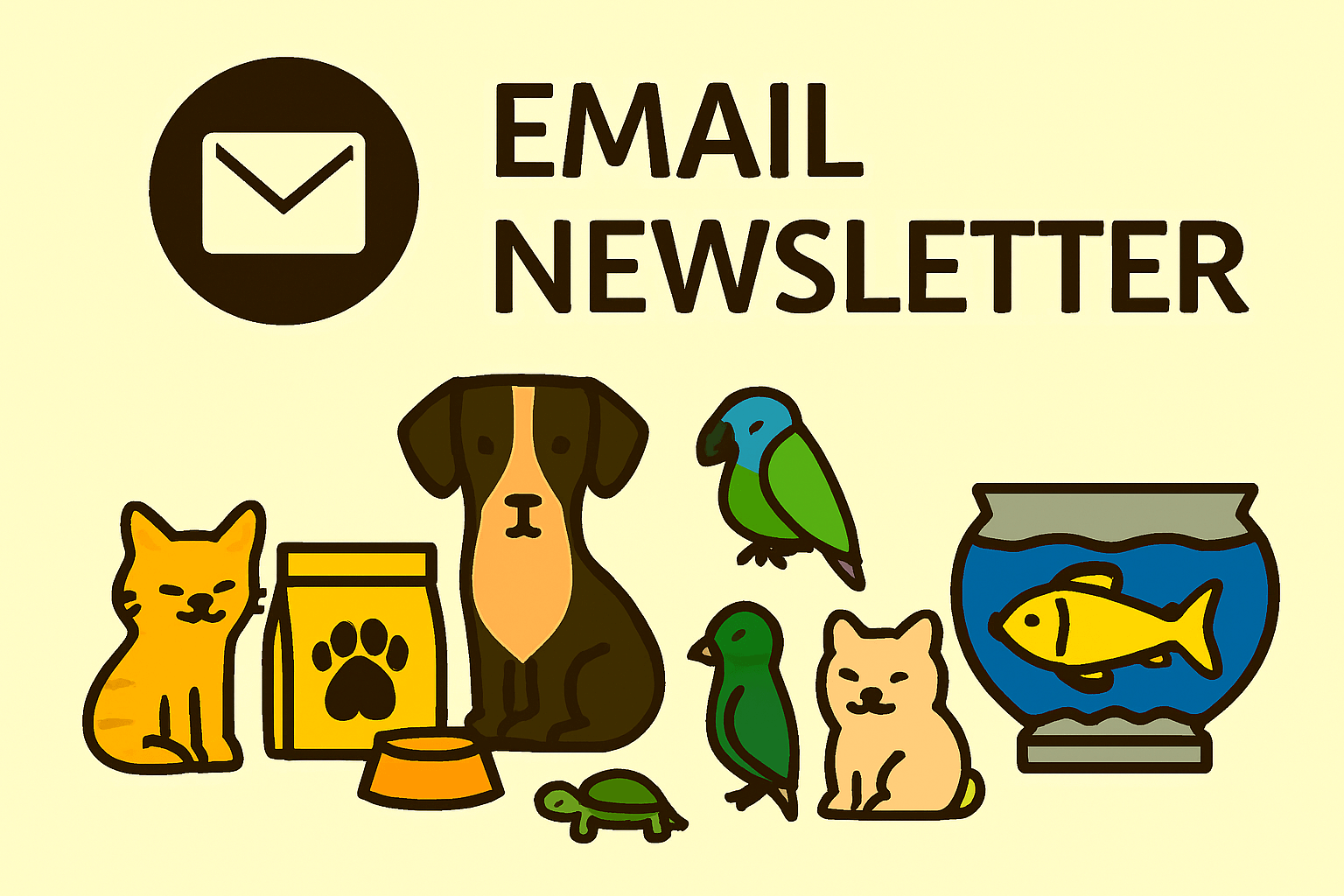 Email Newsletter Zooandpet Pet Shop in Sharjah, UAE for pet food and supplies
