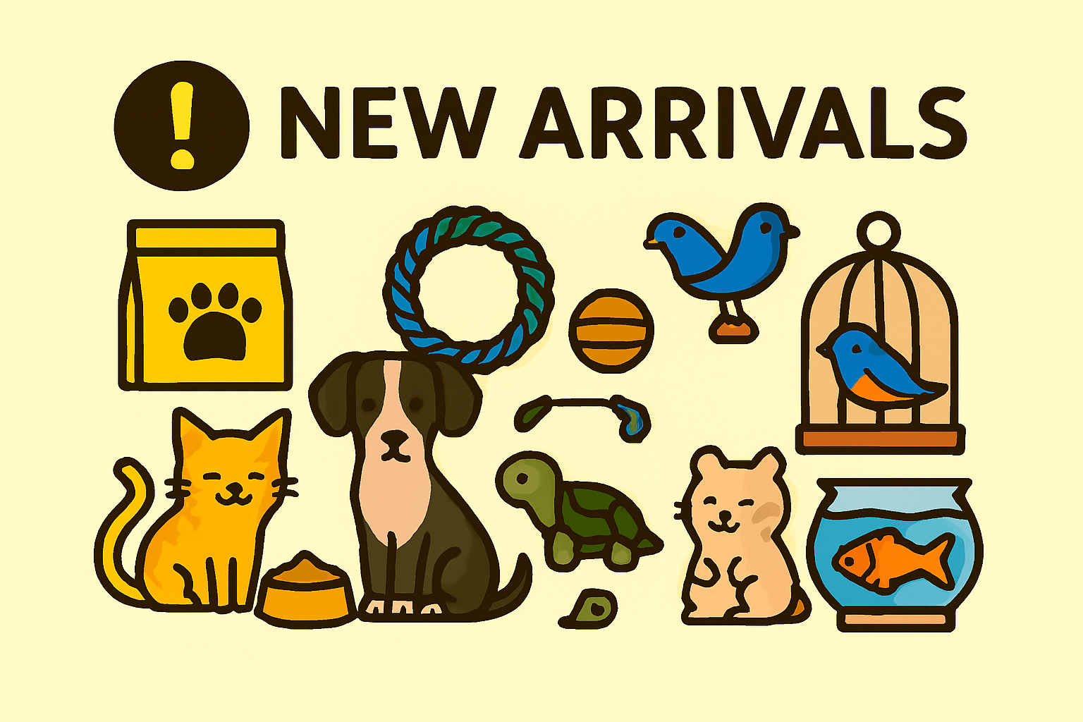 New arrivals pet food and supplies in Zooandpet pet shop in Sharjah, UAE