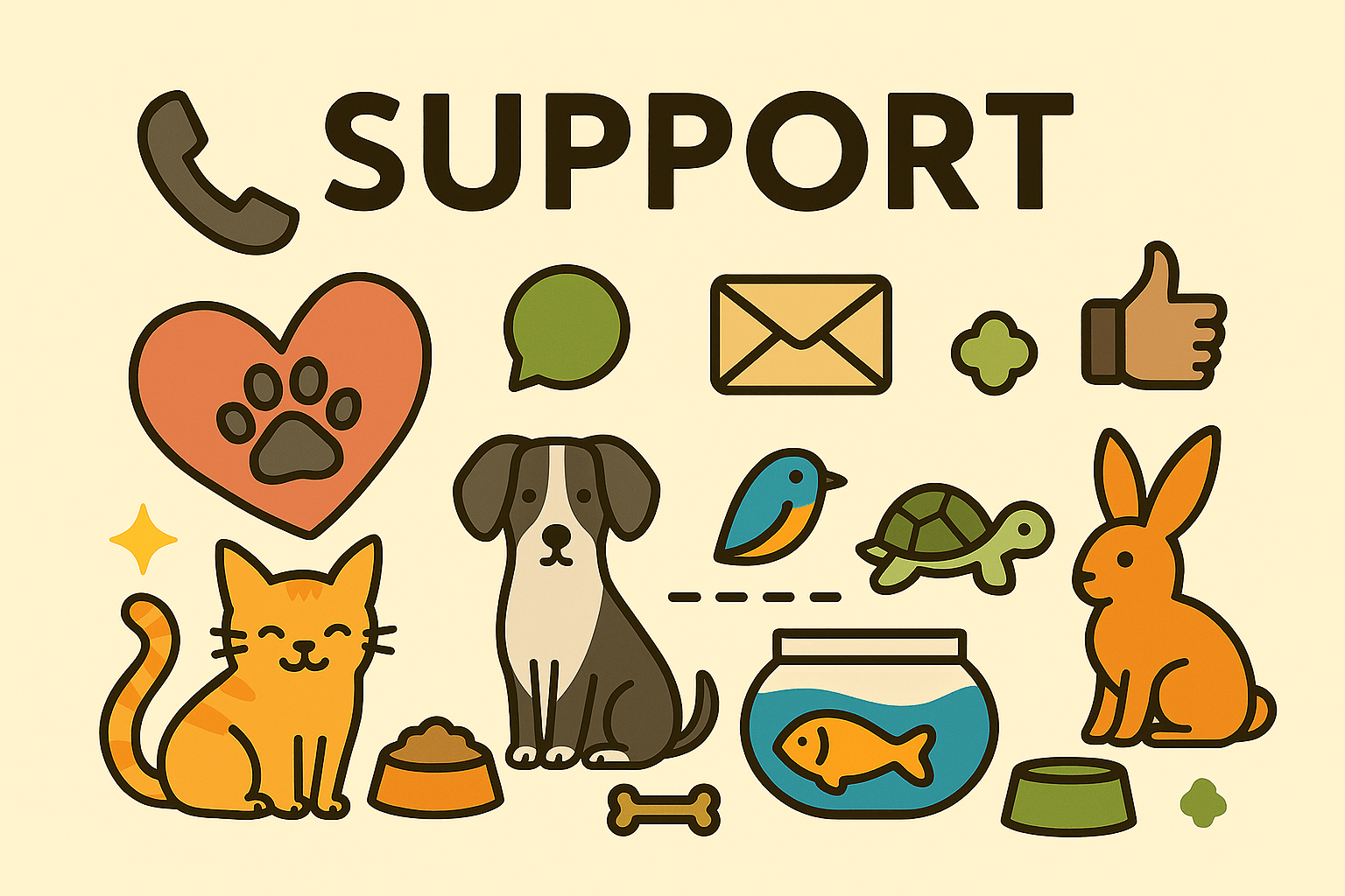 Support Zooandpet Pet Shop in Sharjah, UAE for pet food and supplies
